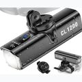 Set de faruri pentru bicicletă Towild CL1200 + TL03 black 2