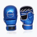 Mănuși de sparing Octagon Mettalic MMA blue