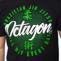 Bărbați Octagon Brazilian Jiu Jitsu t-shirt negru 4