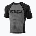 Octagon Enspace Rashguard pentru bărbați cu mânecă scurtă gri 5