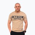Tricou pentru bărbați Octagon FW Straight beige