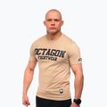 Tricou pentru bărbați Octagon FW Straight beige 3