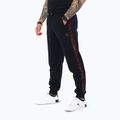 Pantaloni pentru bărbați Octagon Stripe black/red 3