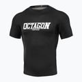 Octagon Premium Fight Wear pentru bărbați Rashguard negru