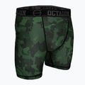 Pantaloni scurți de compresie pentru bărbați  Octagon Camo Forest khaki 3