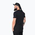 Tricou pentru bărbați Octagon Small Logo black/white 2