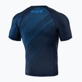 Rashguard pentru bărbați Octagon Blocks Premium blue 2