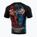 Octagon Premium Kickboxing Family bărbați rashguard negru/multicolor 2
