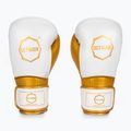 Mănuși de box Octagon Prince white/gold