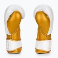 Mănuși de box Octagon Prince white/gold 3