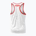 Tank top bărbătesc Octagon Biało-Czerwony white 2