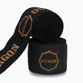 Bandaje de box Octagon Fightgear Supreme Printed 300 cm black/gold 2