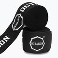 Bandaje de box Octagon Fightgear Supreme Printed 500 cm black/white 2