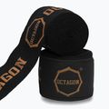Bandaje de box Octagon Fightgear Supreme Printed 500 cm black/gold 2