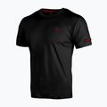 Tricou pentru bărbați Octagon Small Logo black/red
