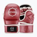 Mănuși de grappling Octagon Metallic MMA red