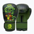 Mănuși de box Octagon Legion Crocodile green/multicolour