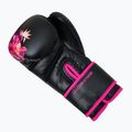 Mănuși de box Octagon Legion Flower black/pink 3