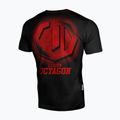 Tricou pentru bărbați Octagon Legion Conquest black/red 2