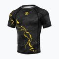Rashguard bărbați Octagon Legion Premium negru/galben