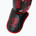 Apărători tibii Octagon Legion Flower black/red 3