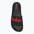 Papuci pentru bărbați Lee Cooper LCW-25-07-3526MA black/red 5