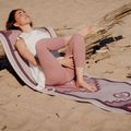 Covoraș de yoga Moonholi PERSIANA roz SKU-119 8