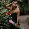 Covoraș de yoga Moonholi TROPICANA TRAVEL roz SKU-120 8