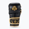 Mănuși de grappling DBX BUSHIDO Master MMA negru/auriu 2