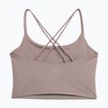 Top de yoga pentru femei 4F maro 4FSS23TTSHF270-82S 4