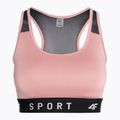 Sutien de fitness 4F roz 4FSS23USBAF051-56S