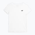 Tricou de antrenament pentru femei 4F alb 4FSS23TFTSF261-10S