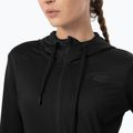 Hanorac de antrenament pentru femei 4F negru 4FSS23TFSWF113-20S 3