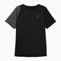 Tricou de antrenament pentru bărbați 4F negru-gri 4FSS23TFTSM405-20S