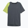 Tricou de antrenament pentru bărbați 4F gri-verde 4FSS23TFTSM405-45S
