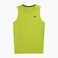 Tricou de antrenament pentru bărbați 4F M447 verde canar