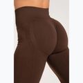 Colanți de antrenament pentru femei Gym Glamour Push Up Chocolate 370 8