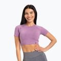 Tricou de antrenament pentru femei  Gym Glamour Seamless Rashguard lilac