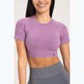 Tricou de antrenament pentru femei  Gym Glamour Seamless Rashguard lilac 3