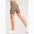 Colanți scurți de antrenament pentru femei Gym Glamour Push Up Nude 316 14