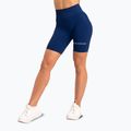 Colanți scurți de antrenament pentru femei Gym Glamour Push Up Classic Blue 317 11