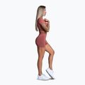 Pantaloni scurți de antrenament pentru femei Gym Glamour Seamless cherry 4