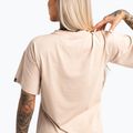 Tricou de antrenament pentru femei Gym Glamour Glamour Beige 419 3