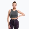 Maieu de antrenament pentru femei Gym Glamour Legat Silver Grey 444