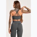 Colanți de antrenament pentru femei Gym Glamour Push Up 2.0 dark silver 6