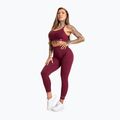 Colanți de antrenament pentru femei Gym Glamour Push Up 2.0 merlot 2