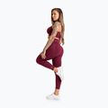 Colanți de antrenament pentru femei Gym Glamour Push Up 2.0 merlot 4