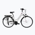 Bicicleta de trekking pentru femei Romet Gazela alb-violet R23A-TRE-28-17-2866A