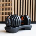 Halteră ajustabilă XTREXO 24 kg neagră ADT-24 3