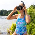 Set de snorkeling AQUASTIC Mască + Tub negru MSA-01C 13